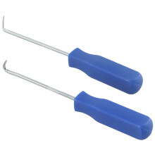 Hand Tool Car Pick Perfect For Engineers 90 Degree Hook Hard-grip Plastic Handle Hardened Steel Shafts O Ring 45 Degree Hook
