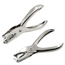 Einloch-Loch-Locher mit 3/6 mm Lochdurchmesser 2PCS Metalllocher für Scrapbooking und Kartenbohrer, Bohrer 8 Blätter/70g Papier auf einmal