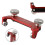 Woodworking Projects Adjustable Jig Adjustable Chisel Sharpening Jig Red Stainless Steel Components Versatile Applications 6