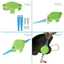 Für Greenworks Trimmer-Klingenblätter Haltbarkeit FESTE DOPPELKLINGEN Trimmkopf-Trimmer-Trimmer-Modelle