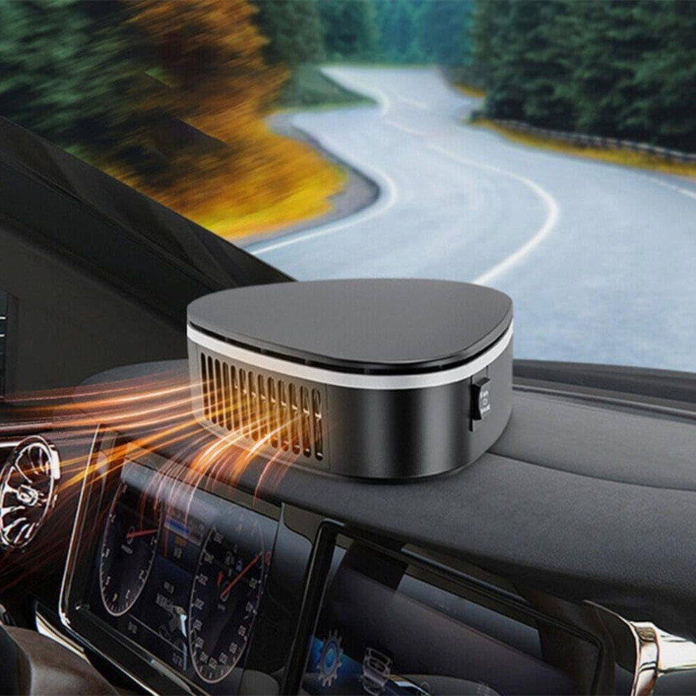 12V Car Heater And Defroster, Fast Windshield Defrost, 2 In 1 Heating Cooling Fan For Winter Driving 9189345331657