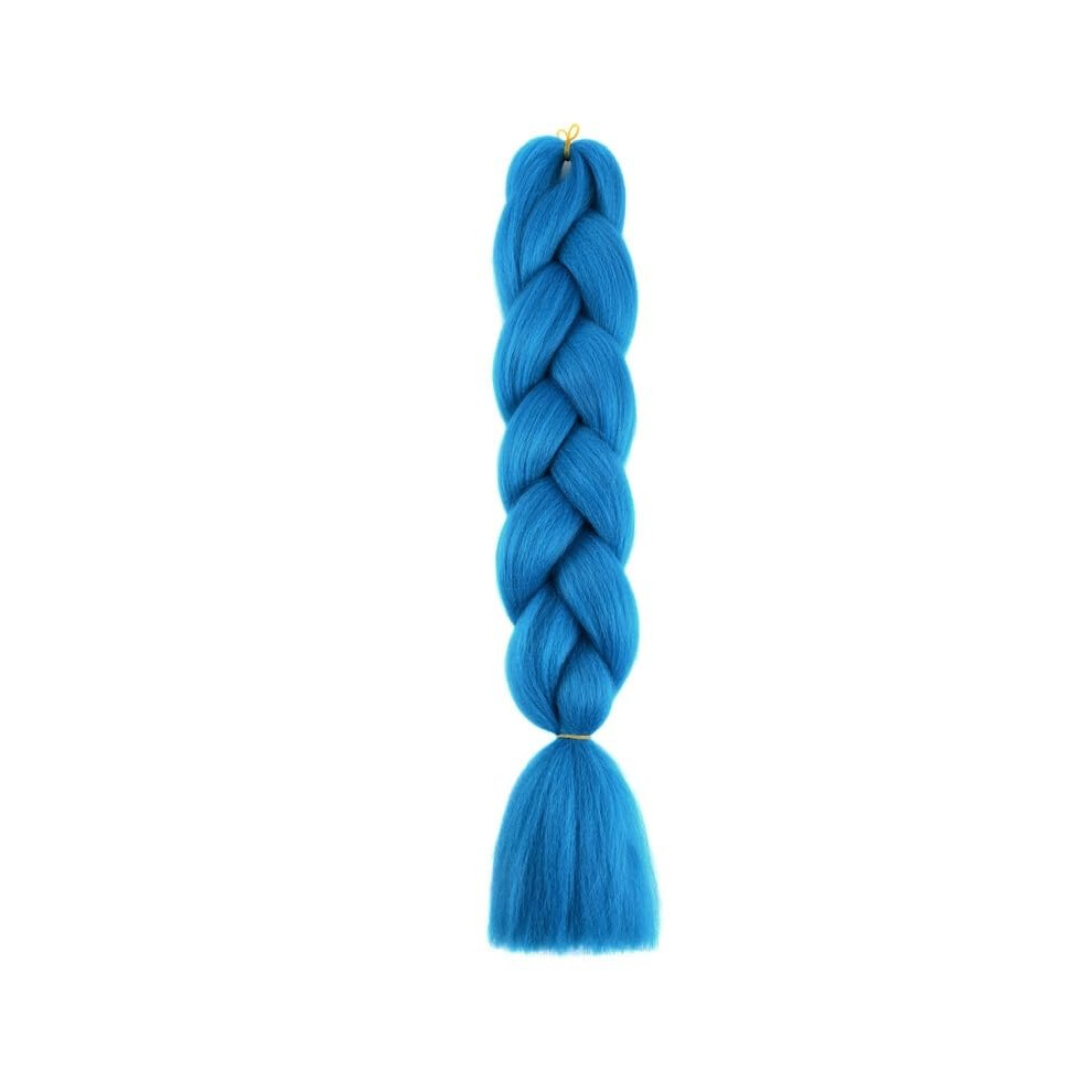 Unisex Pink,Green Women Jumbo Braids Pink Blonde Green Twotone Ombre Twist Synthetic Braiding Hair Extension A30