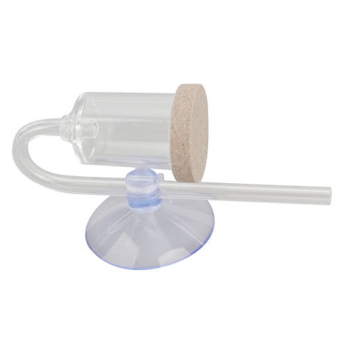 Transparent Acrylic Aquarium CO2 Diffuser with High Dissolution Rate and Bubble Counter