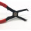 Carbon Steel Disassembly Pliers 30Degree Angled Red Handle For Auto 3