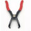 Carbon Steel Disassembly Pliers 30Degree Angled Red Handle For Auto 4