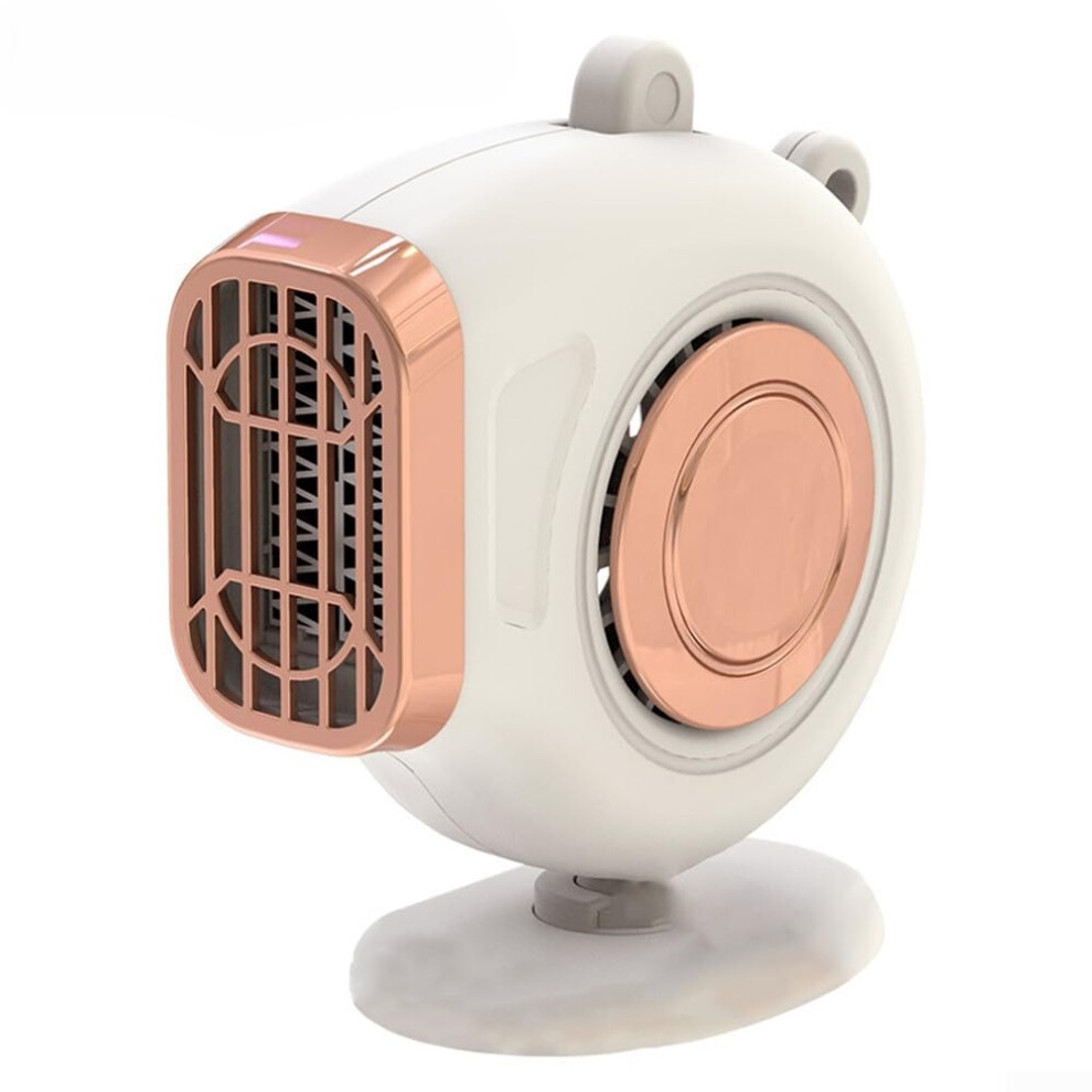 12V Portable Car Heater And Defroster Fast Heating Dual Mode For Cars Rvs Boats White 9347817402520