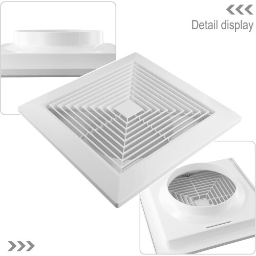 ABS Square Diffuser, Protects Prevents, Efficient Air Distribution 1