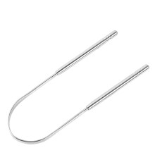 Stainless Steel Tongue Cleaner and Soft Tongue Scraper for Fresh Breath Oral Hygiene