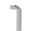 Modern Silver Aluminum Door Handles 180mm Spacing 2 Pack High Strength Pull 8