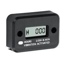Small Engine Hour Meter Tiny Vibration Time Counter Monitor Hour Minute Display