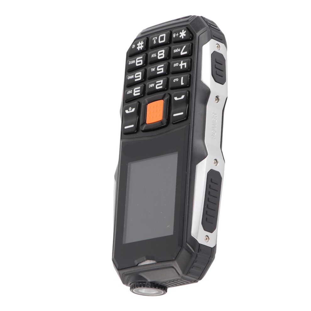 2800Mah Elderly Phone 1.8In Screen Dual Sim With Flashlight Black 4951373287641