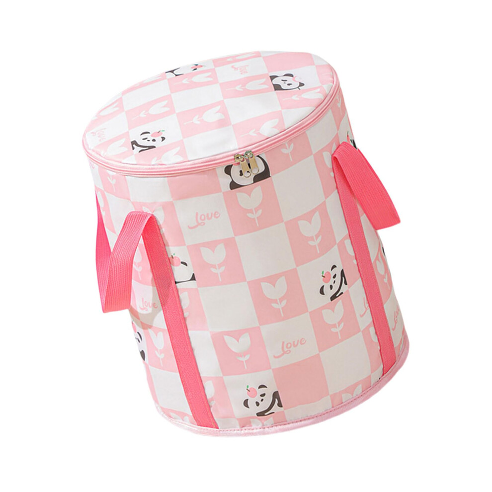 Portable Foot Soaking Tub Large Capacity Foldable Nylon Basin for Travel Camping and Pedicure