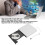 Ultrathin USB 3.0 Type-C External DVD/CD Drive Burner for Windows & Mac 10