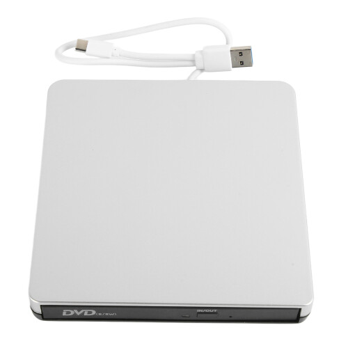Ultrathin USB 3.0 Type-C External DVD/CD Drive Burner for Windows & Mac 1