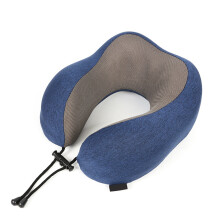 Reisekissen, ergonomisches Design, hochwertige Nackenstütze aus Memory-Schaum, waschbarer Bezug, schweißabweisendes Magnetfeldtherapie-Gewebe,
