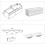 AICA 1200mm Bathroom Vanity Unit with Basin White 2