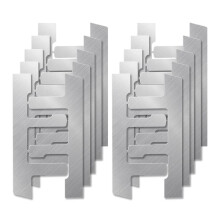 Electric Box Retaining Straps, Flocking F for Wall Mounting, Electric Wall Control Base, 10 x Bracket for Clamps