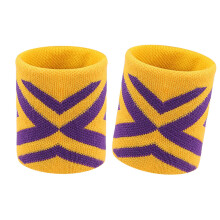 Sport Wrist Band Absorbent Sweatband Unisex For Tennis Basketball Running Gym