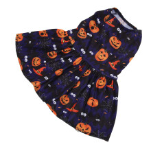 Vestito per cani di Halloween in tessuto soffice di poliestere, colore brillante