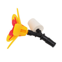 DIY Plastik-Hummelkasten-Kit für den Garten, 1 Flasche, Recycling-Blumenmuster