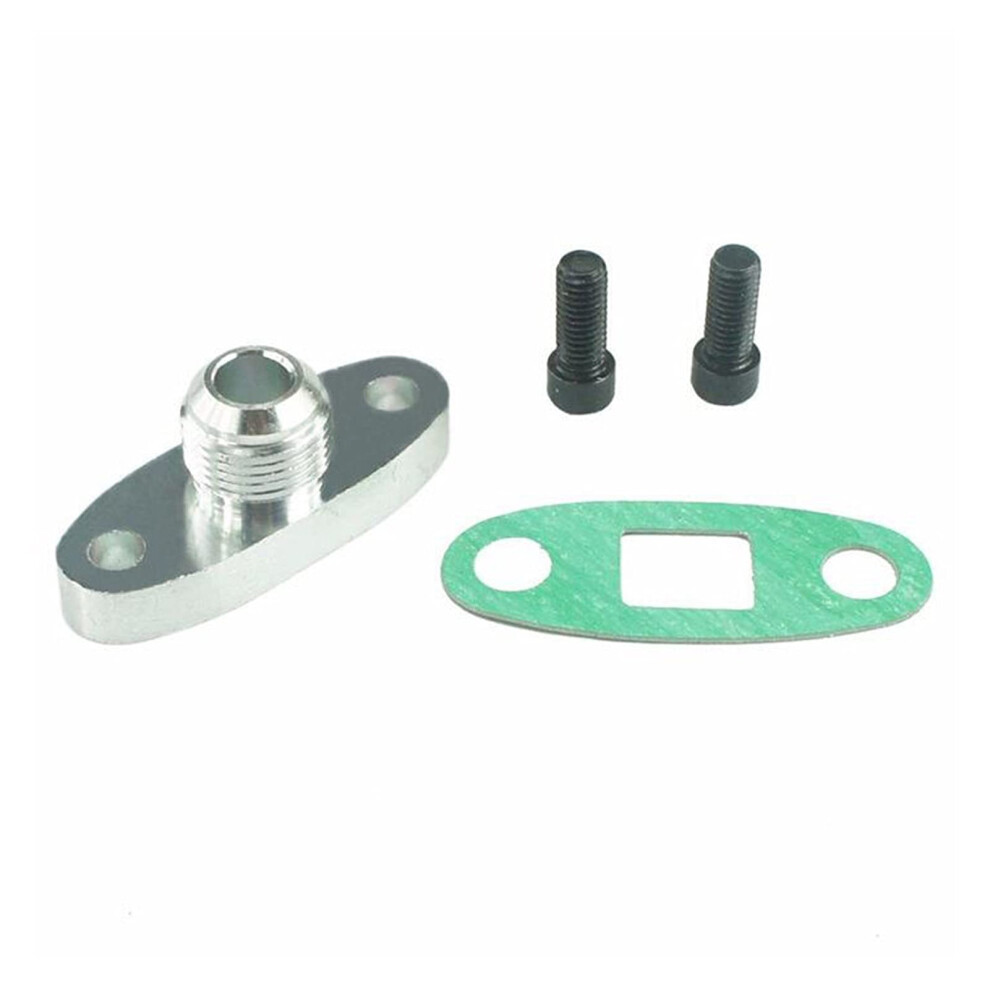 Yige Store Turbo Oil Drain Outlet Flange Gasket Adapter Kit Set 10An 10 An Fitting T3 T4 Refitting The An10 Turbocharger (Color : ) Red 9382693651761