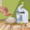 Vegetable grater, spiral potato slicer, Whirlwind fruit and vegetable spiralizer, multi-functional kitchen 3