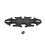 Microphone stand, multi-microphone organizer for wired and wireless microphones 3