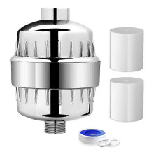 Filtro doccia con filtro a 20 stadi per acqua dura - Filtro acqua doccia con filtri sostituibili