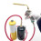 Professional double switch brazing torch for propane gas, 1.6 m hose, flame welding tool. 1