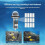Waterproof Case for 3 Camera Underwater Diving Housing Cover Protective Shell Surf Accessories 5
