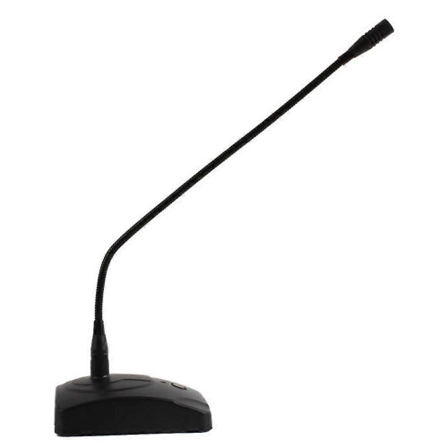 Wired gooseneck microphone, desktop condenser microphone for speech, versatile use 2