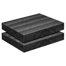 Foglio di schiuma di polietilene, 40,6 x 30,5 x 5 cm di spessore, imbottitura in schiuma per arti e mestieri, standard europeo