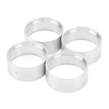 Aluminum Alloy Wheels For Axial Scx24, Performance Enhancement Durable Steel Spacers Easy Installation For Rc Climbing Car (4Pcs)