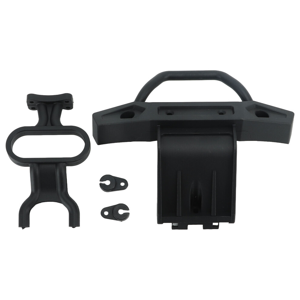 Enhanced Durability Rc Car Bumpers, L140mm Plastic Anti Collision Strong Cushioning For Zd Racing 9116 Mt8 08427 1/8 Rccar Direct Substitute Black 9169997510358