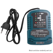 Cargador de batería de repuesto para minicargador Makita 18V DC18RC, compatible con baterías de litio Makita BL1860 y BL145.