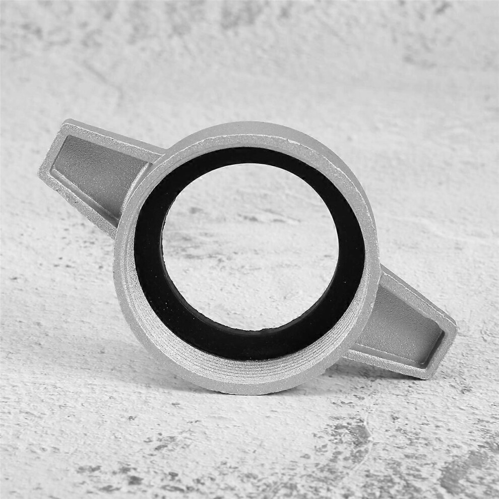 Aluminum Pipe Connecting Wrench With Rubber Gasket For 2 Inch Water Pumps Fittings Silver 8192044167732