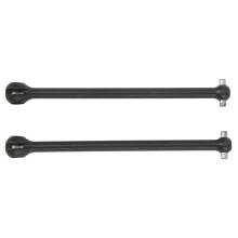 High-Capacity Drivetrain Steel Cva Bone, Heavy-Duty Constant-Velocity Driveshaft For 1/7 1/8 Scale Vehicles, Sold Individually, Two Pieces (2Pcs)