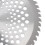 Circular Saw Blade, Aggregate Cutting Surfaces For Enhanced Durability, High-Speed Steel Construction For Sharped Cutting 2