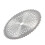 Circular Saw Blade, Aggregate Cutting Surfaces For Enhanced Durability, High-Speed Steel Construction For Sharped Cutting 8