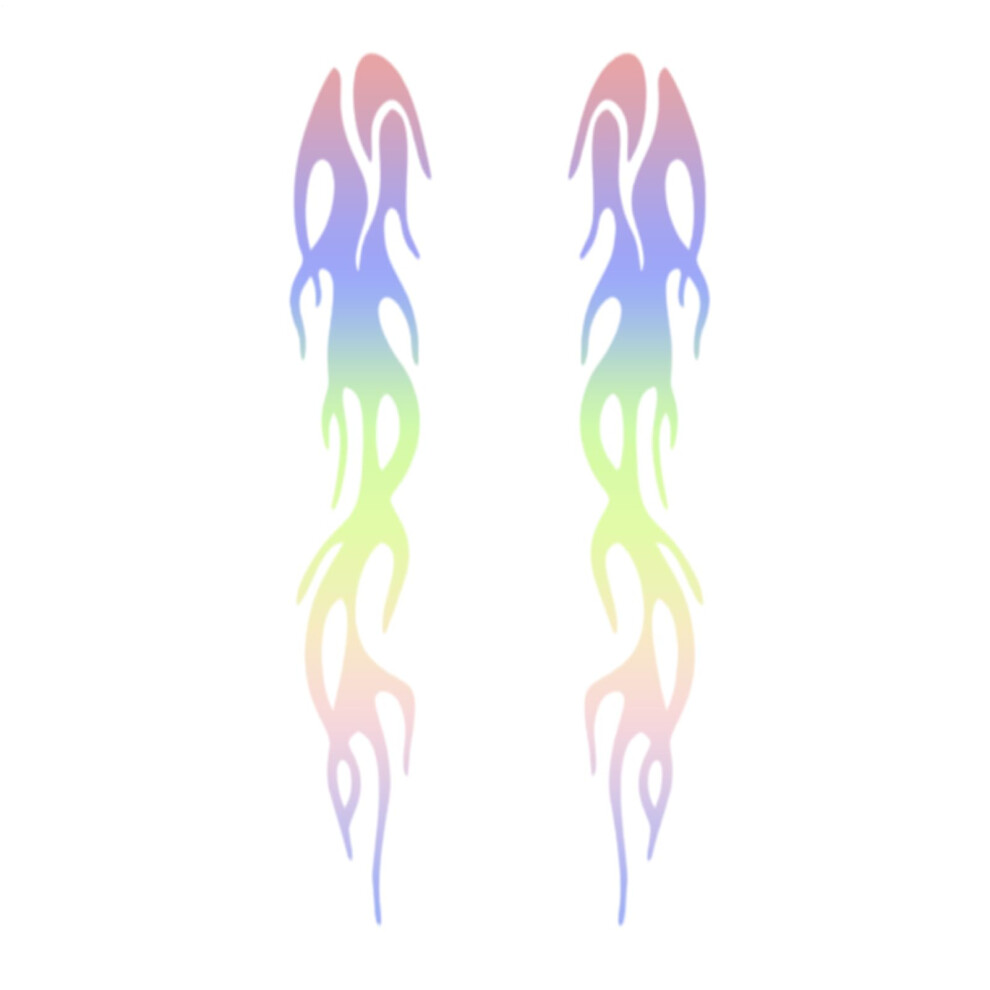 Flame Car Stickers Waterproof Vinyl Decals Colorful Graphics For Cars Trucks Suvs Golf Carts 9382693651914