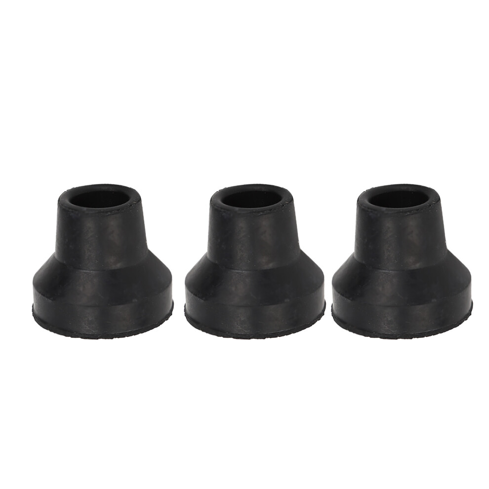 16mm Cane Tips with Non-Slip Rubber Base for Stability on Any Terrain