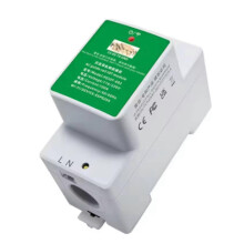 Tasmota WiFi-energiemeter, eenfasig, DIN-railmontage, elektrische wattmeter, compatibel met ESPHome