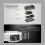 Screen receiver for SteadyView X 5.8 GHz IPS module, FPV goggles, receiver range, control sensitivity, motor 2