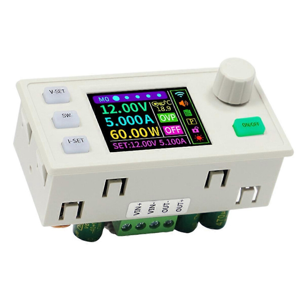 Sk60s Cnc Adjustable Voltage Regulator, Constant Voltage And Current Solar Charging Module White 8363943027711