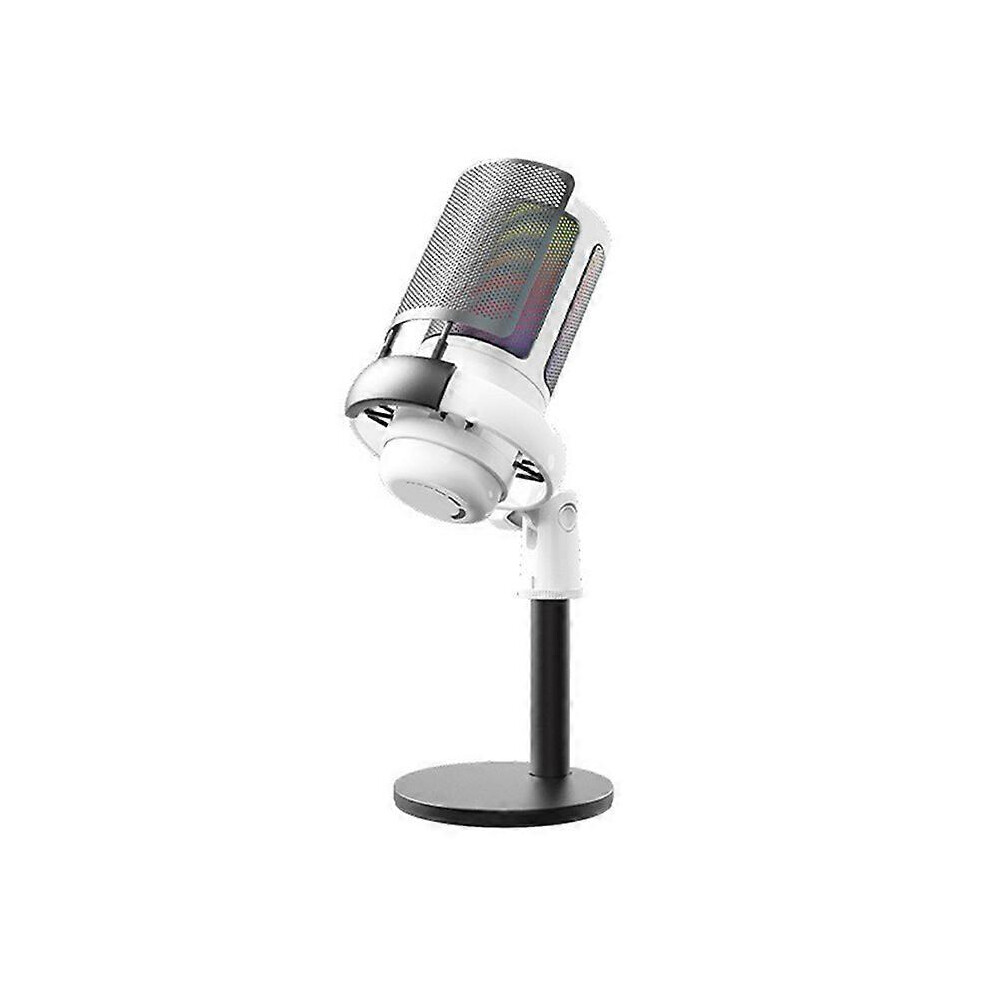 Usb Gaming Condenser Microphone Computer Recording Microphone With Rgb Lighting For Desktop Use 8607329400508
