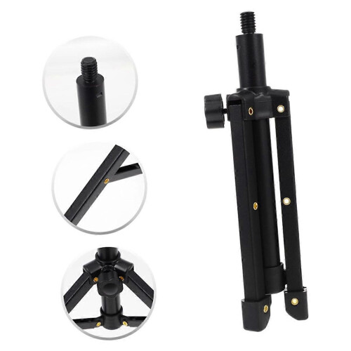 Portable microphone stand, 3/8" table tripod, adjustable microphone stand, microphone clamp stand 2