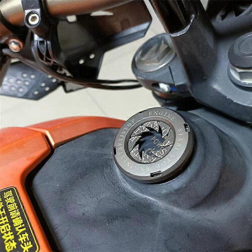 Κάλυμμα Διακόπτη Μίζας Μοτοσικλέτας για Super Lite Pro 1200R TSX TS1200R TC (Ασημί) 2