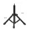 Portable microphone stand, 3/8" table tripod, adjustable microphone stand, microphone clamp stand 2