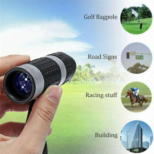 Μονόφθαλμα κιάλια γκολφ HD Rangefinder, μίνι φορητό εξωτερικό τηλεσκόπιο, μεγέθυνση 7x18 2