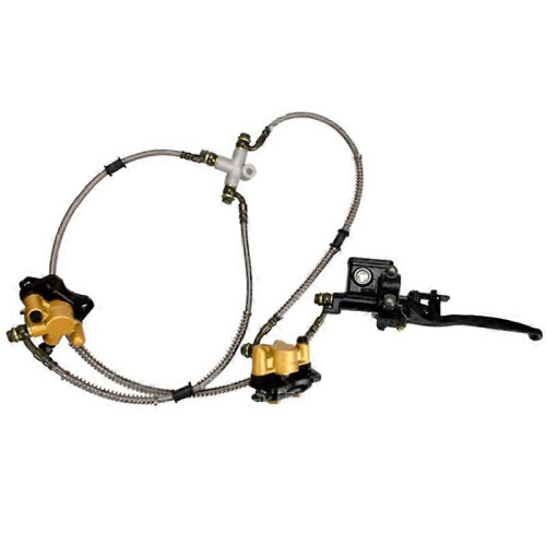 Motorcycle Front Hydraulic Disc Brake Caliper Master Cylinder for ATV 50-125Cc